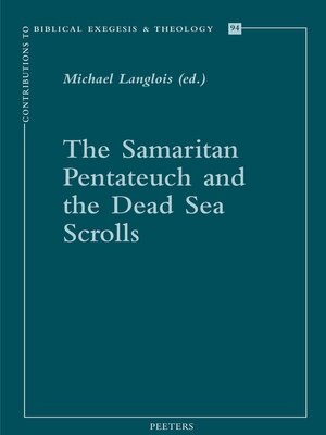 cover image of The Samaritan Pentateuch and the Dead Sea Scrolls